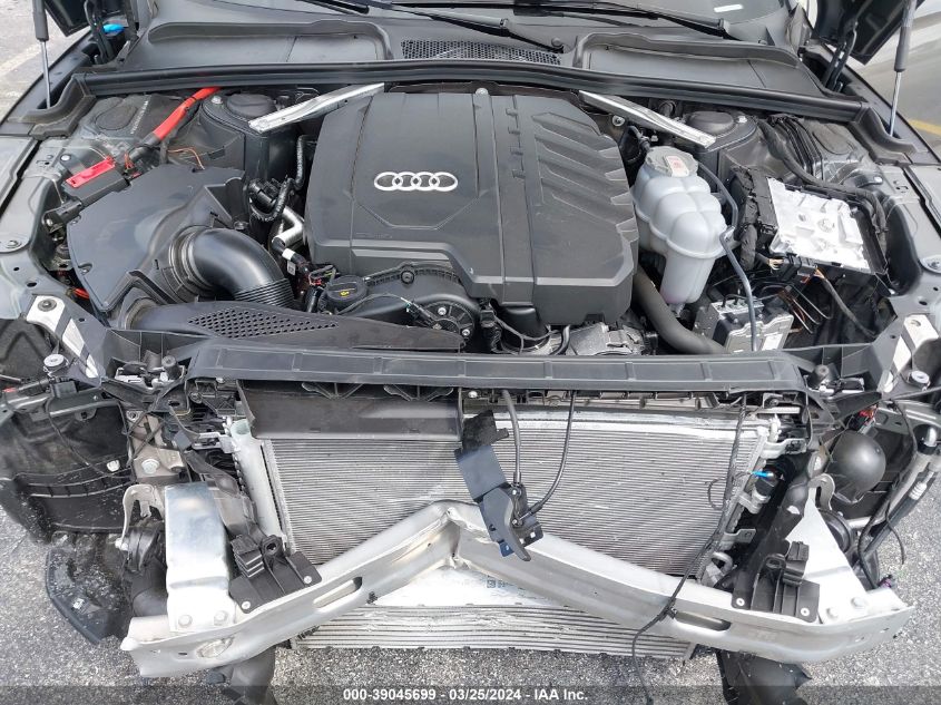 2024 AUDI A5 SPORTBACK PREMIUM PLUS 45 TFSI QUATTRO S TRONIC - WAUFACF53RA029105