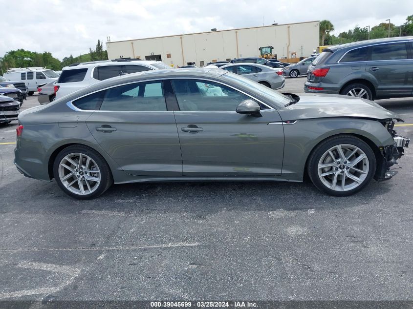 2024 AUDI A5 SPORTBACK PREMIUM PLUS 45 TFSI QUATTRO S TRONIC - WAUFACF53RA029105