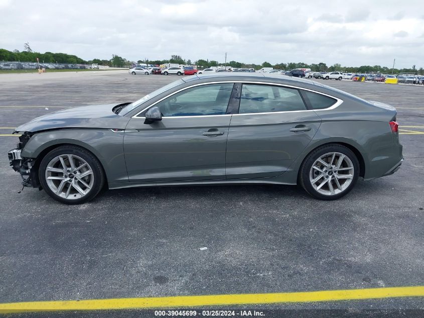 2024 AUDI A5 SPORTBACK PREMIUM PLUS 45 TFSI QUATTRO S TRONIC - WAUFACF53RA029105