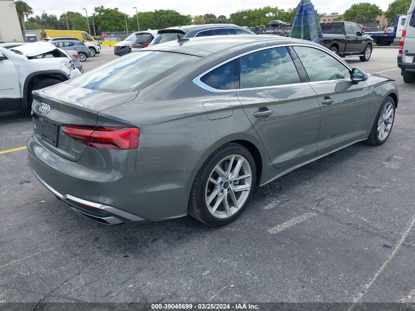 WAUFACF53RA029105 | 2024 AUDI A5 SPORTBACK