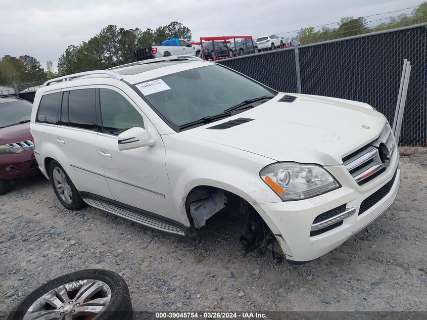 2012 Mercedes-Benz Gl 450 4Matic VIN: 4JGBF7BE1CA801832 Lot: 39045754