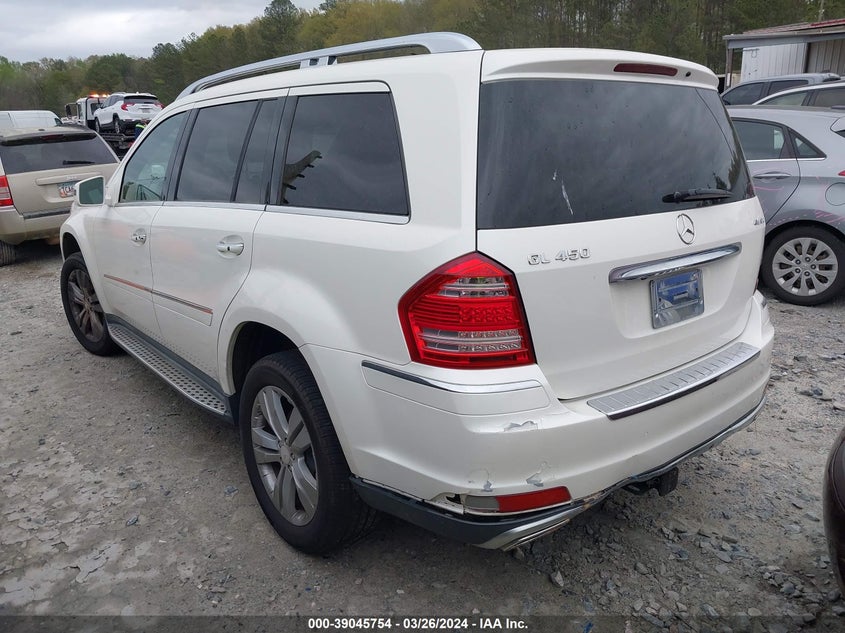 2012 Mercedes-Benz Gl 450 4Matic VIN: 4JGBF7BE1CA801832 Lot: 39045754