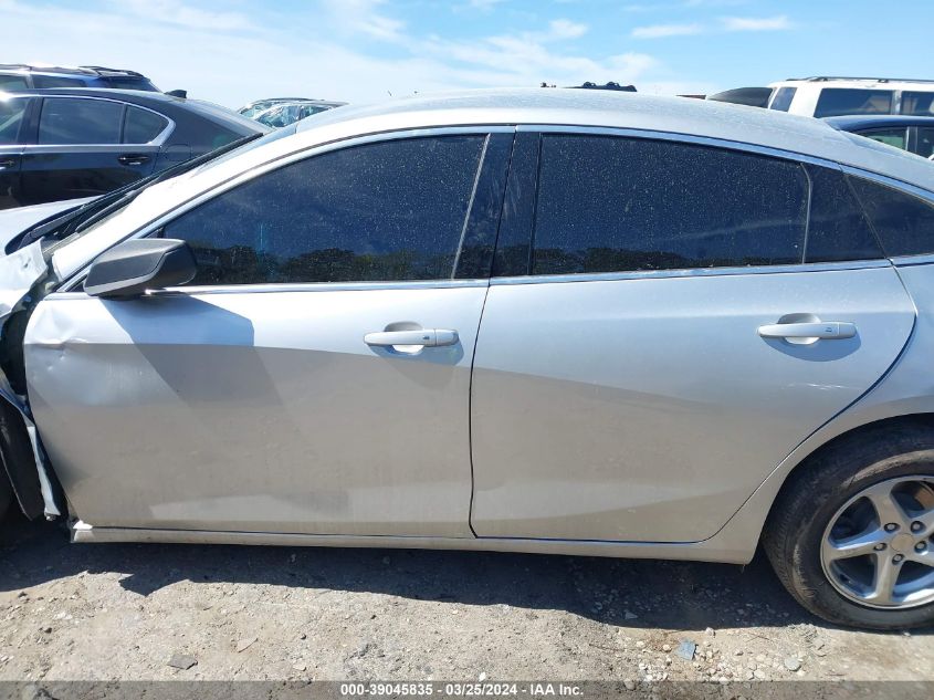 2018 Chevrolet Malibu 1Ls VIN: 1G1ZB5ST8JF130122 Lot: 39045835