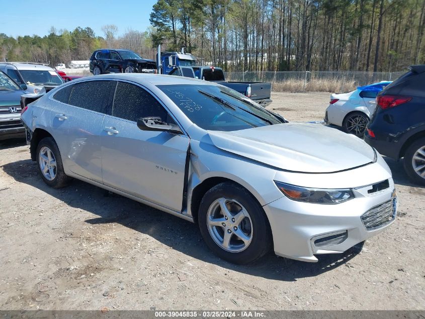 2018 Chevrolet Malibu 1Ls VIN: 1G1ZB5ST8JF130122 Lot: 39045835