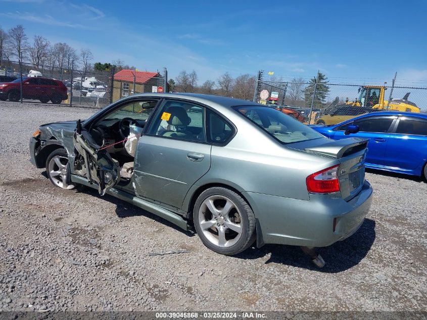 2009 Subaru Legacy 2.5I Limited VIN: 4S3BL626697230022 Lot: 39045868