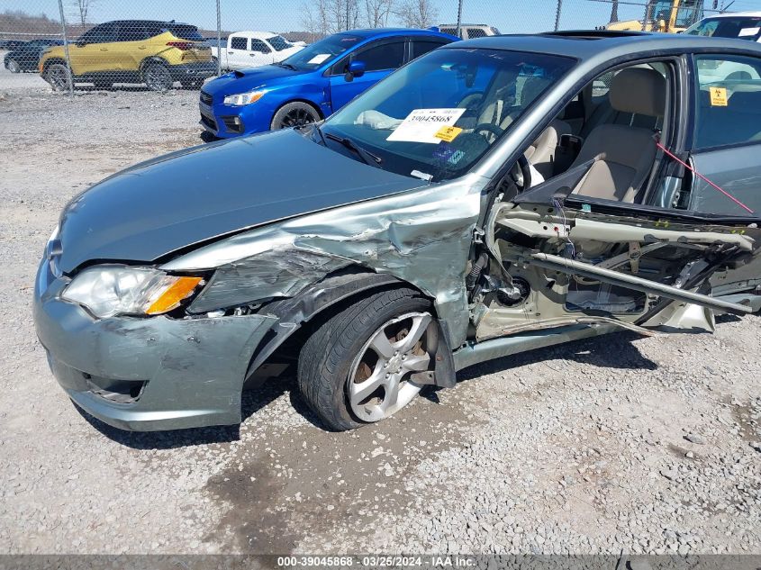 2009 Subaru Legacy 2.5I Limited VIN: 4S3BL626697230022 Lot: 39045868