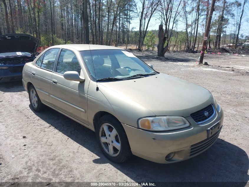 2001 Nissan Sentra Gxe VIN: 3N1CB51D91L424757 Lot: 39045970