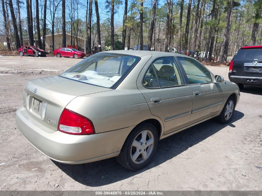 2001 Nissan Sentra Gxe VIN: 3N1CB51D91L424757 Lot: 39045970