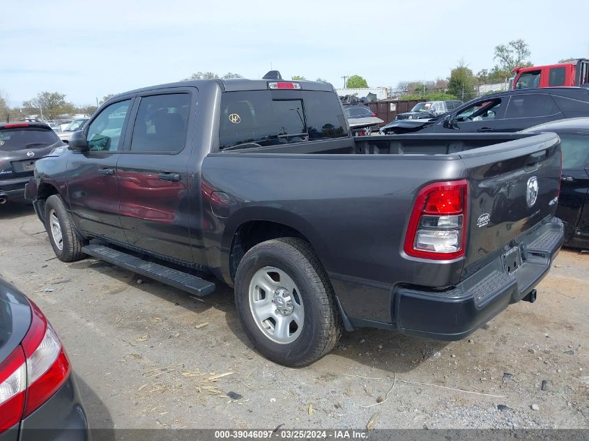 2023 Ram 1500 Tradesman 4X4 5'7 Box VIN: 1C6SRFGT5PN668320 Lot: 39046097