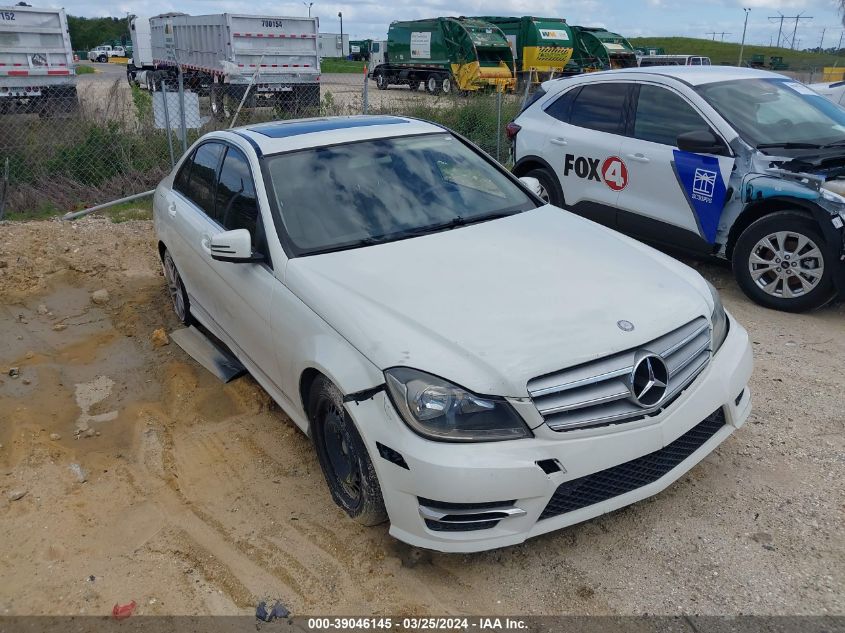 WDDGF8BB3CR235329 | 2012 MERCEDES-BENZ C 300