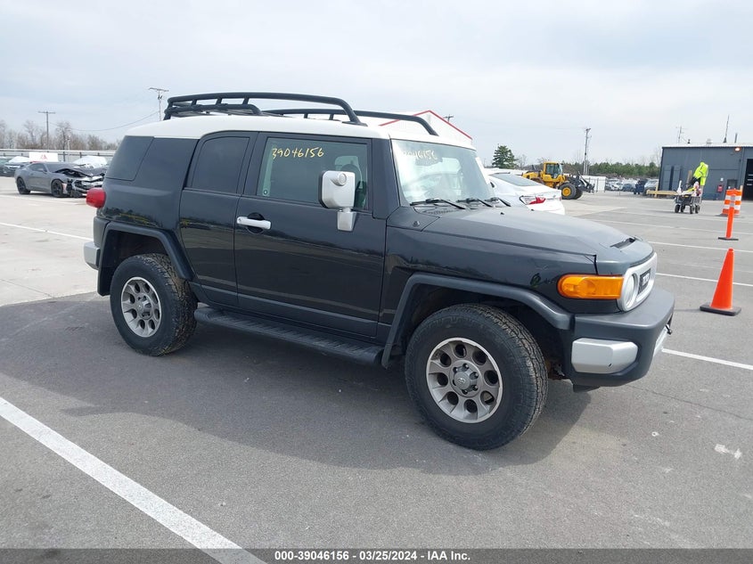 2012 Toyota Fj Cruiser VIN: JTEBU4BF3CK124404 Lot: 39046156