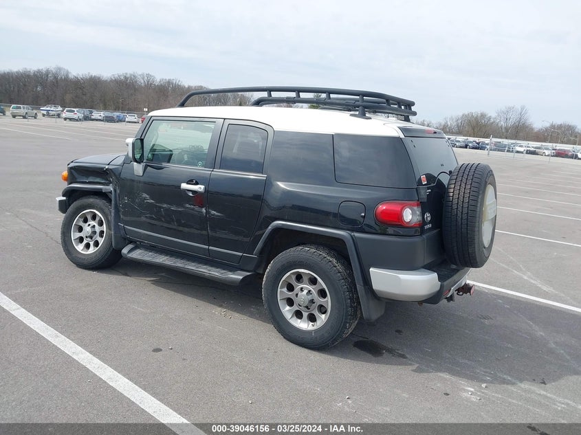 2012 Toyota Fj Cruiser VIN: JTEBU4BF3CK124404 Lot: 39046156