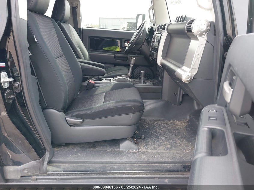 2012 Toyota Fj Cruiser VIN: JTEBU4BF3CK124404 Lot: 39046156