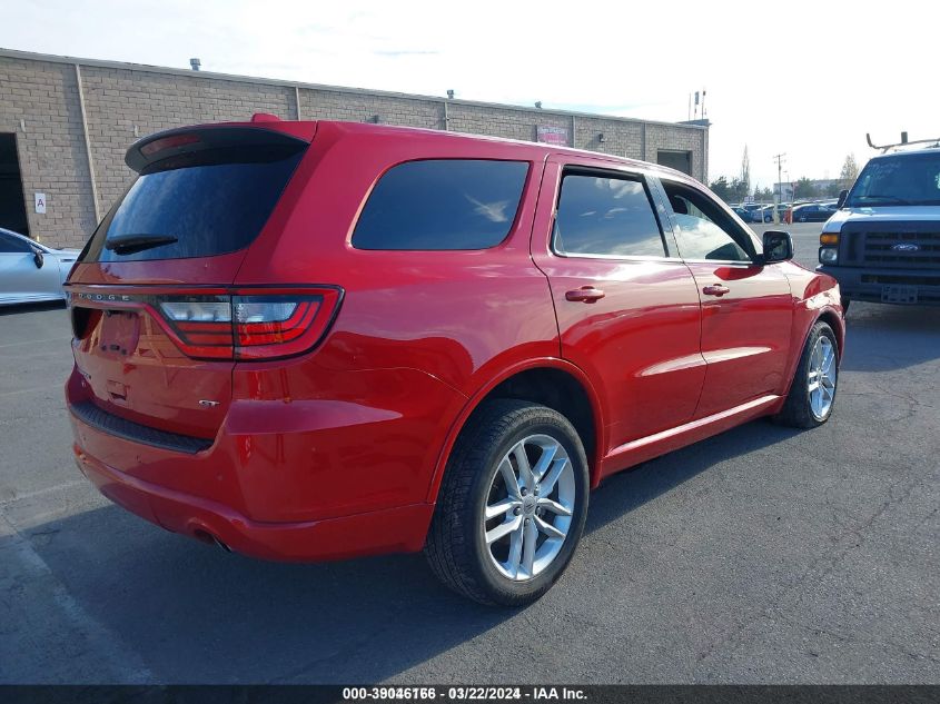 2021 Dodge Durango Gt Awd VIN: 1C4RDJDG9MC644951 Lot: 39046166