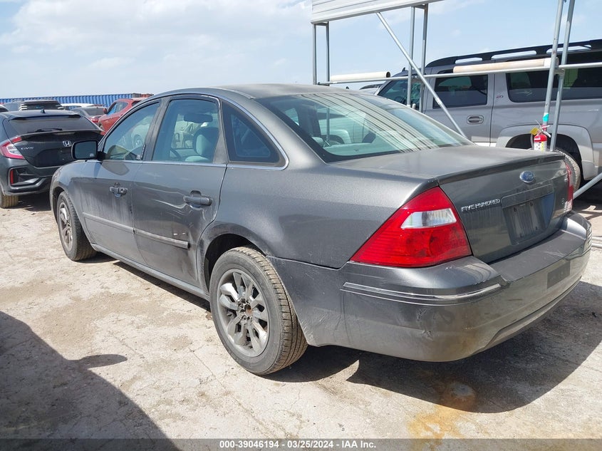2005 Ford Five Hundred Sel VIN: 1FAFP24135G139662 Lot: 39046194