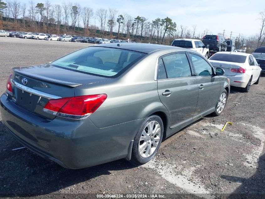 4T1BK3DBXBU434935 | 2011 TOYOTA AVALON