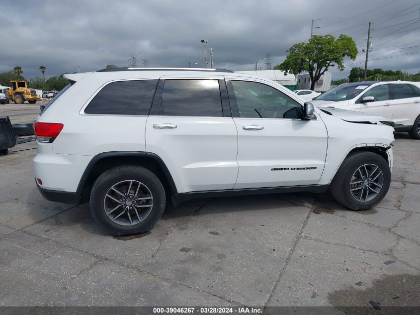 2017 Jeep Grand Cherokee Limited 4X2 VIN: HC634292 Lot: 39046267