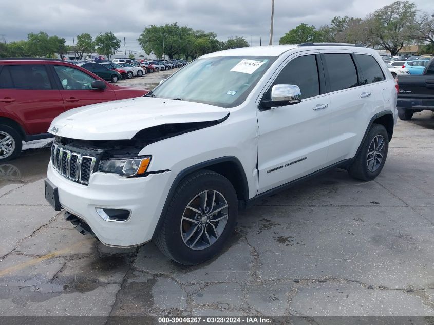 2017 Jeep Grand Cherokee Limited 4X2 VIN: HC634292 Lot: 39046267