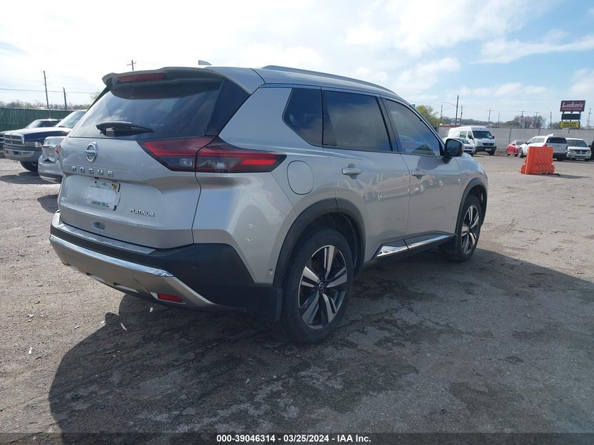 VIN JN8AT3DC8MW101117 2021 NISSAN ROGUE PLATINUM FWD