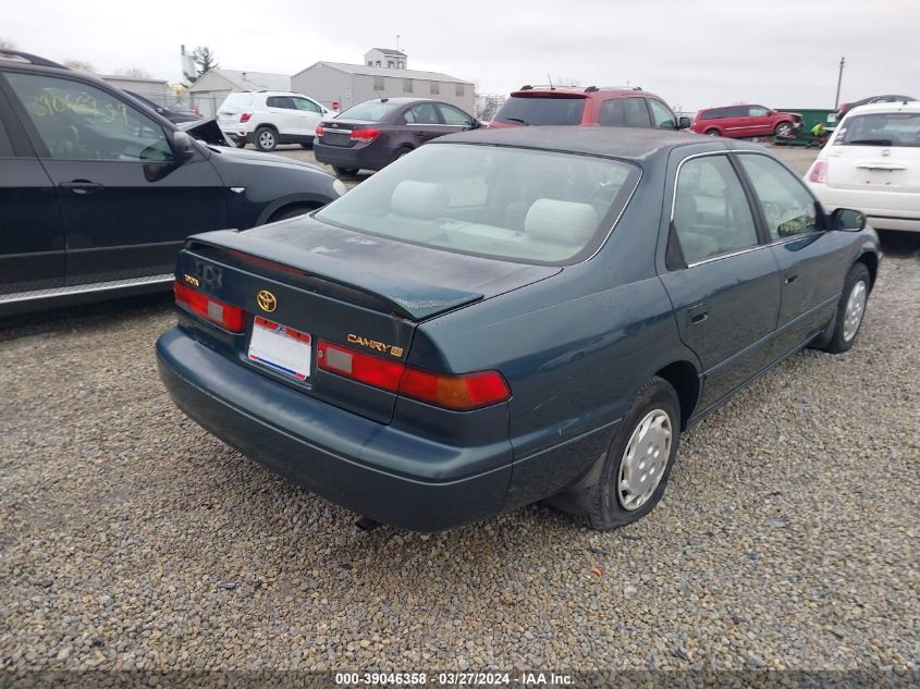 1997 Toyota Camry Le VIN: 4T1BG22K8VU784504 Lot: 39046358