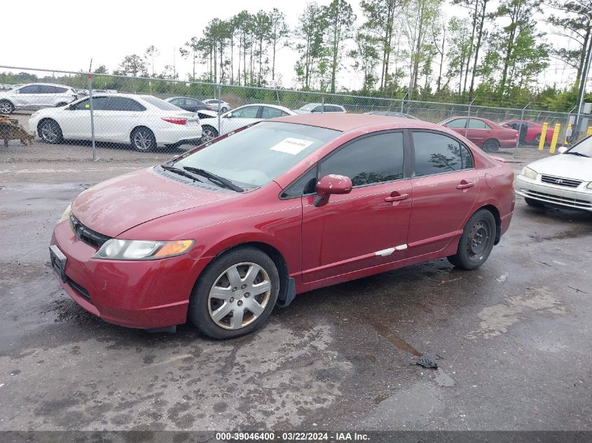 2HGFA16568H533575 | 2008 HONDA CIVIC