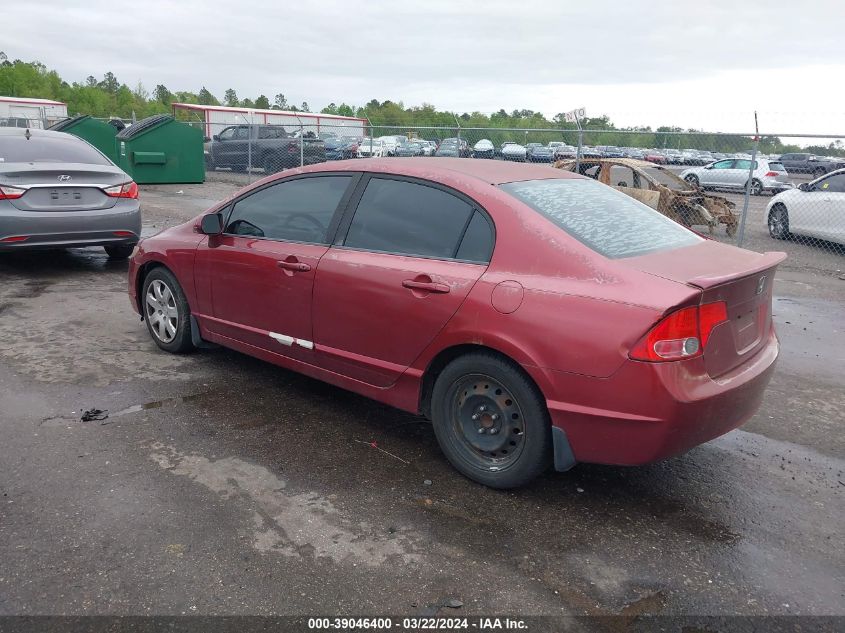 2HGFA16568H533575 | 2008 HONDA CIVIC