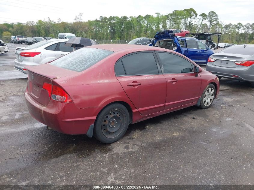 2HGFA16568H533575 | 2008 HONDA CIVIC