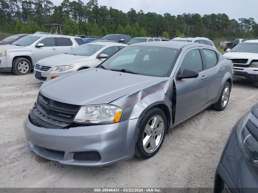 1C3CDZAB8DN711559 | 2013 DODGE AVENGER