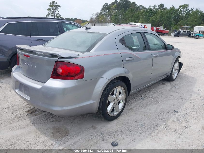 1C3CDZAB8DN711559 | 2013 DODGE AVENGER