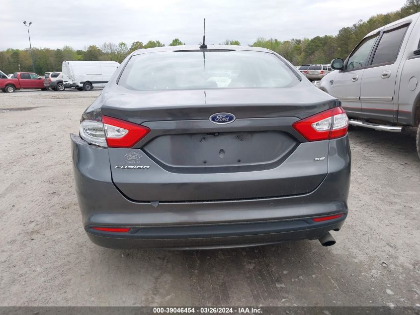 2016 Ford Fusion Se VIN: 3FA6P0H79GR243426 Lot: 39046454