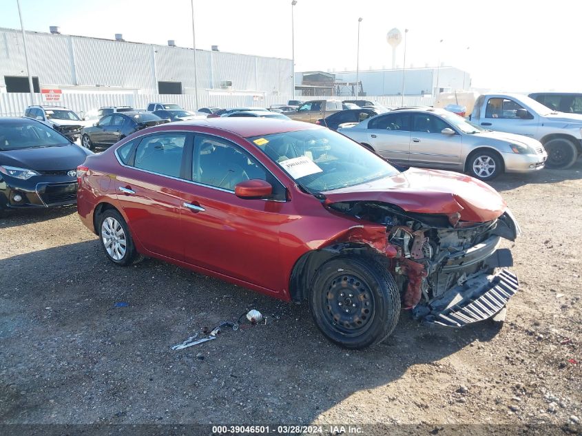 2015 Nissan Sentra VIN: 3N1AB7AP9FY261535 Lot: 40811454