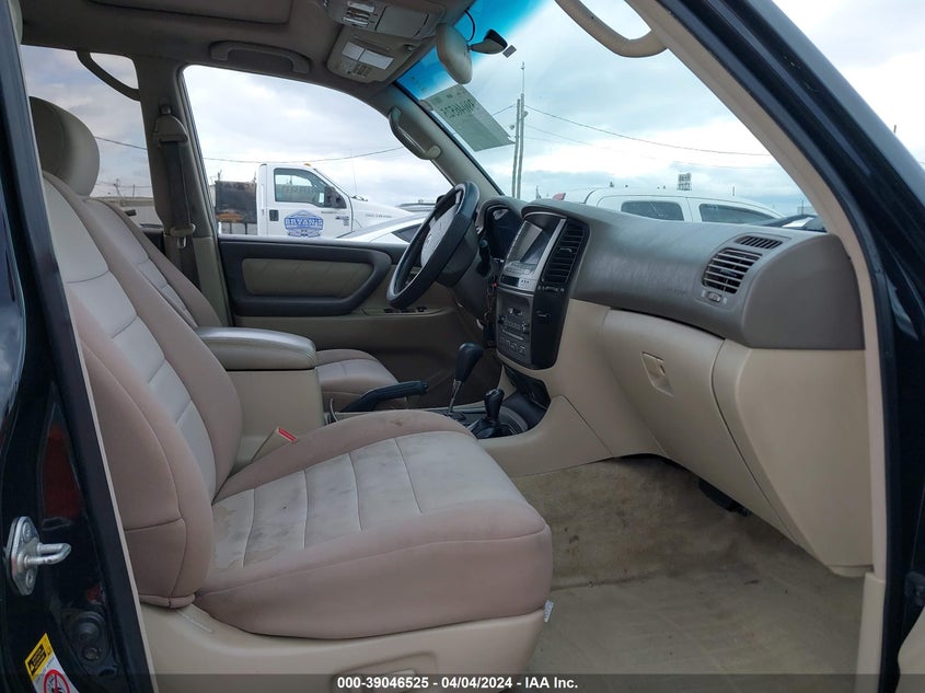 2003 Toyota Land Cruiser VIN: JTEHT05J732040981 Lot: 39046525