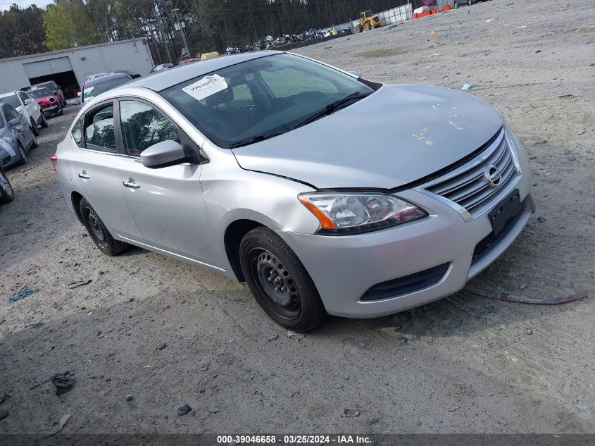 3N1AB7APXEL674110 | 2014 NISSAN SENTRA