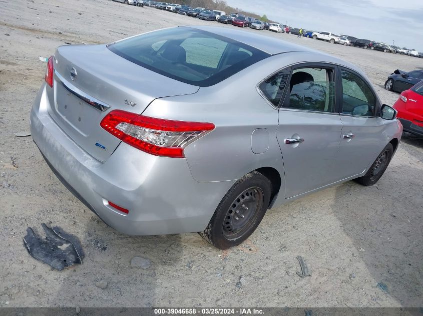 3N1AB7APXEL674110 | 2014 NISSAN SENTRA