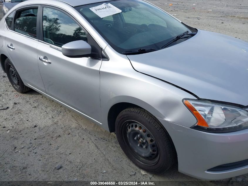 3N1AB7APXEL674110 | 2014 NISSAN SENTRA