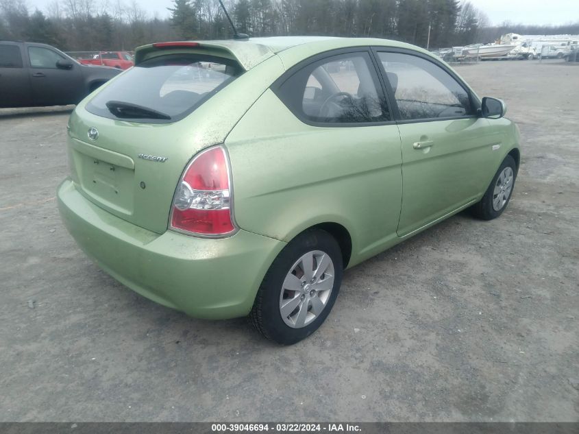 KMHCM3AC8AU180149 | 2010 HYUNDAI ACCENT