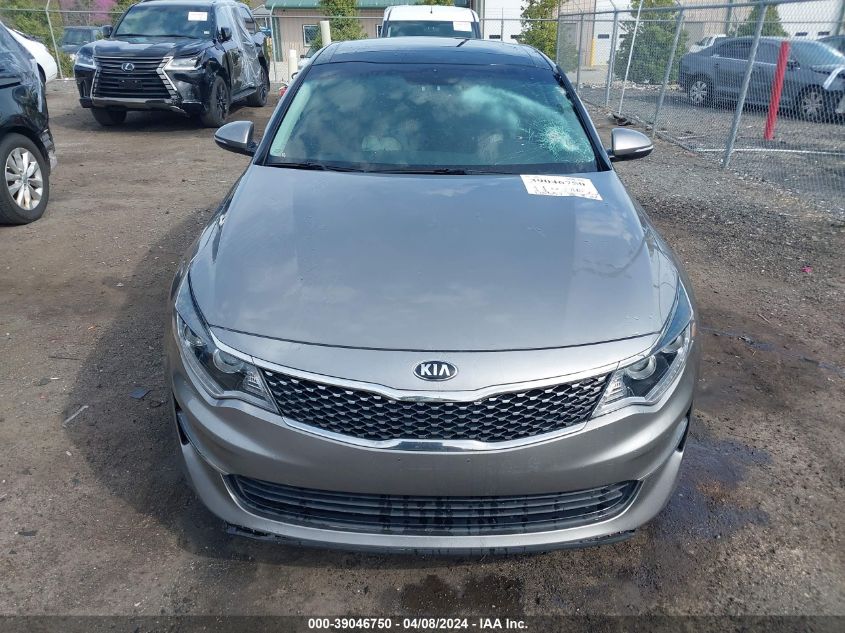 2016 Kia Optima Ex VIN: 5XXGU4L3XGG057718 Lot: 39046750