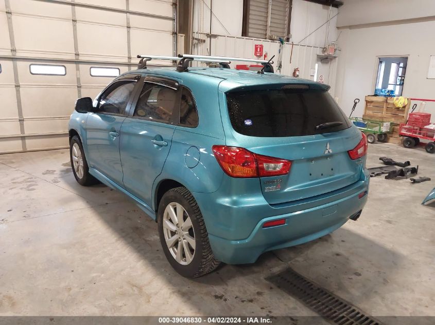 2012 Mitsubishi Outlander Sport Se VIN: JA4AP4AU6CZ011782 Lot: 39046830