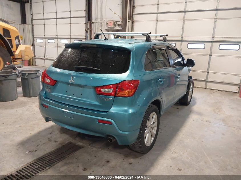 2012 Mitsubishi Outlander Sport Se VIN: JA4AP4AU6CZ011782 Lot: 39046830