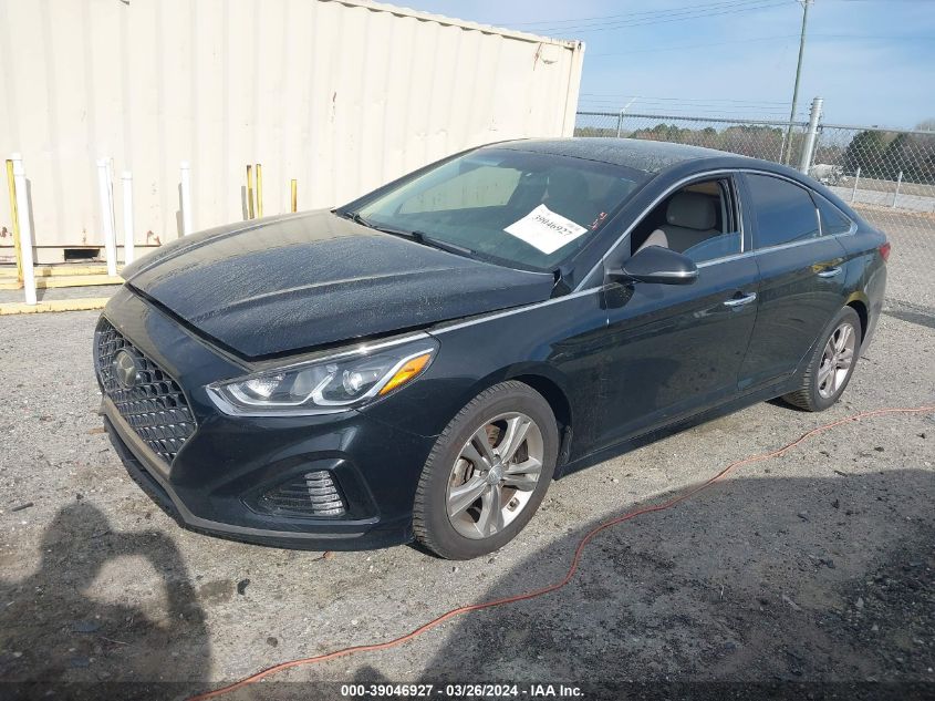 2018 Hyundai Sonata Sel+ VIN: 5NPE34AF6JH718521 Lot: 39046927