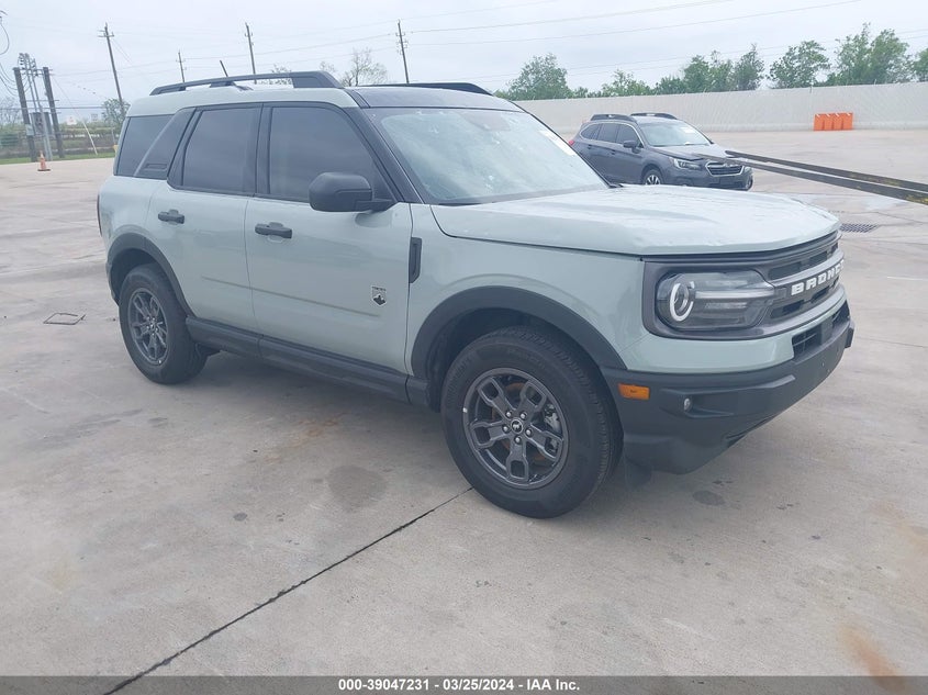 2023 Ford Bronco Sport Big Bend VIN: 3FMCR9B63PRE05980 Lot: 39047231