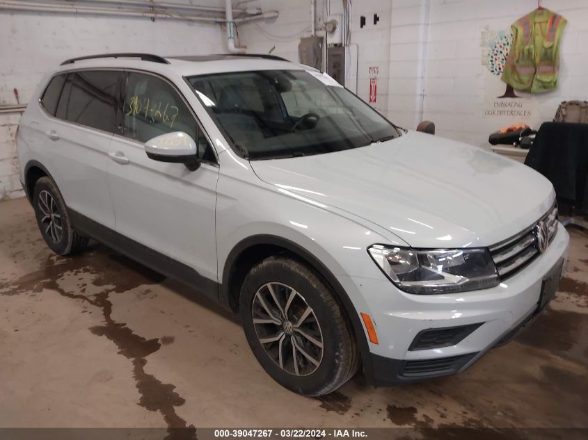 2019 VOLKSWAGEN TIGUAN SE/SEL/SEL R-LINE JET-BLA - 3VV2B7AX1KM070566