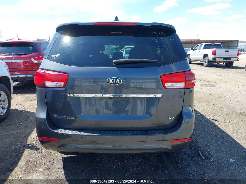 KNDMB5C16G6201017 2016 Kia Sedona Lx