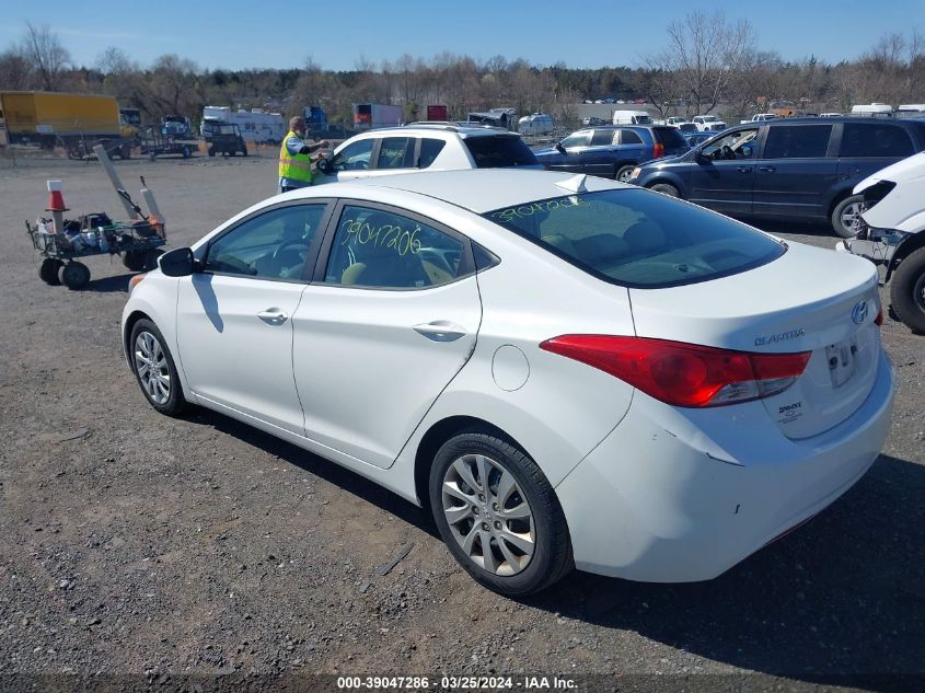 5NPDH4AE3BH022852 | 2011 HYUNDAI ELANTRA