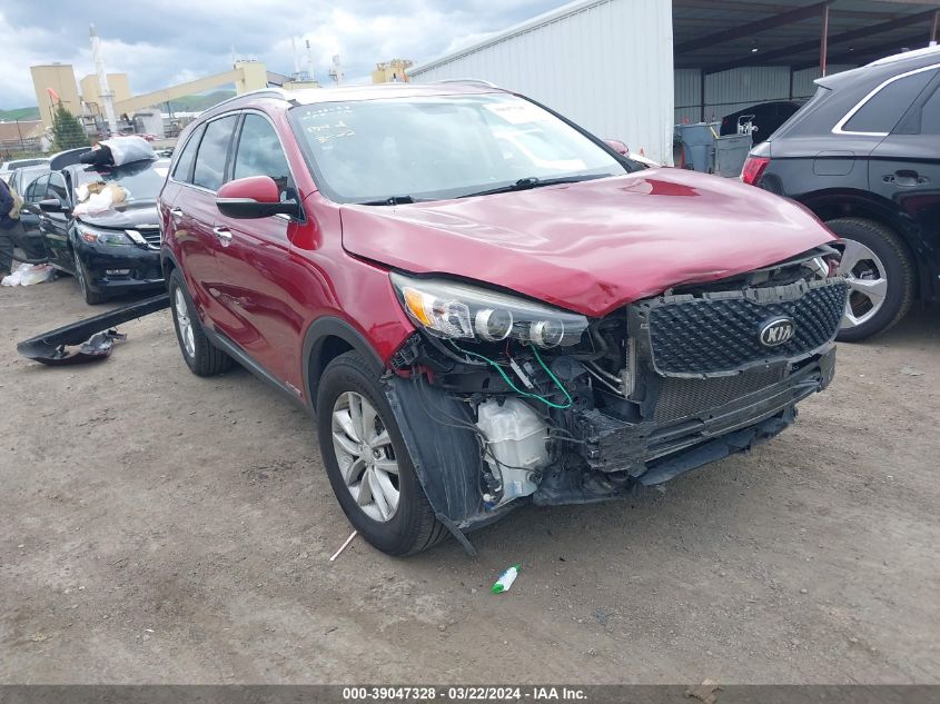 2016 Kia Sorento 3.3L Lx VIN: 5XYPGDA51GG110684 Lot: 39047328