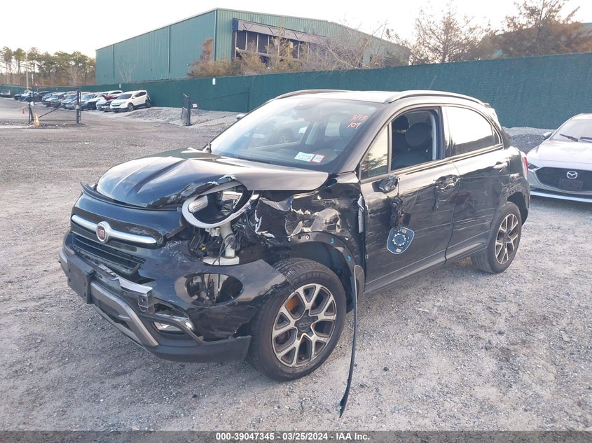 2017 Fiat 500X Trekking Awd VIN: ZFBCFYCB8HP608913 Lot: 39047345