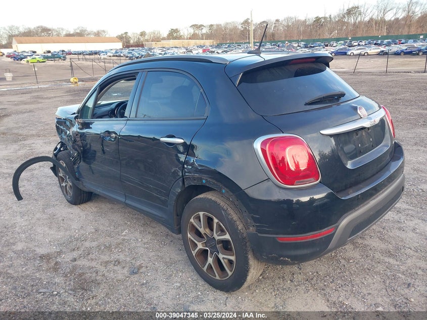 2017 Fiat 500X Trekking Awd VIN: ZFBCFYCB8HP608913 Lot: 39047345