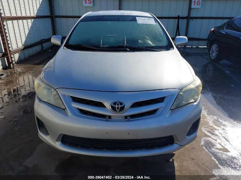 2011 Toyota Corolla Le VIN: JTDBU4EE5B9155635 Lot: 39047402