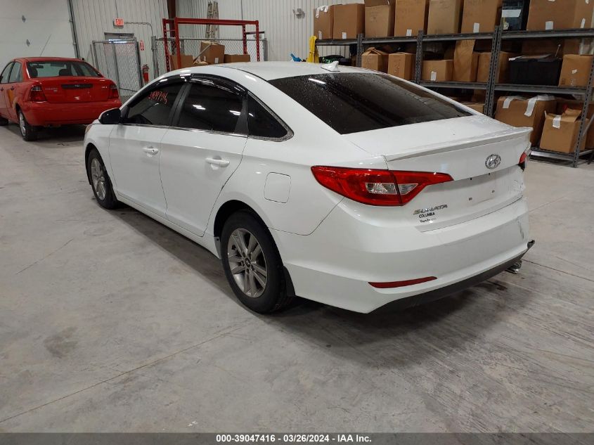 2016 HYUNDAI SONATA SE - 5NPE24AF5GH337710