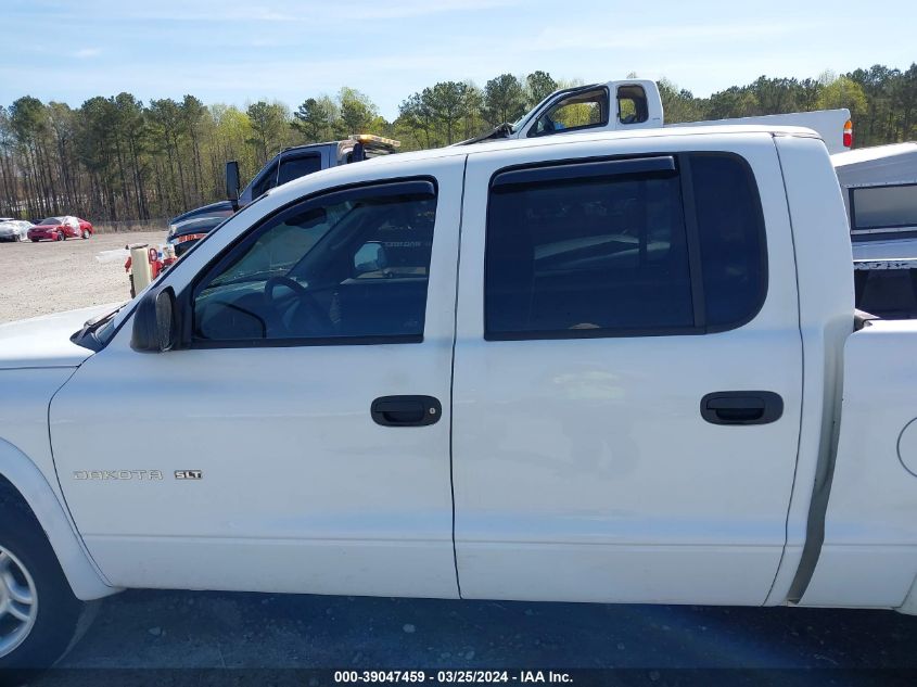 1B7HL48N82S505891 2002 Dodge Dakota Slt